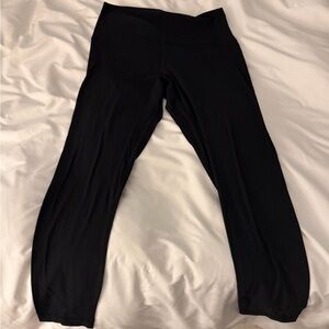 Lululemon Black Ribbed Align Leggings